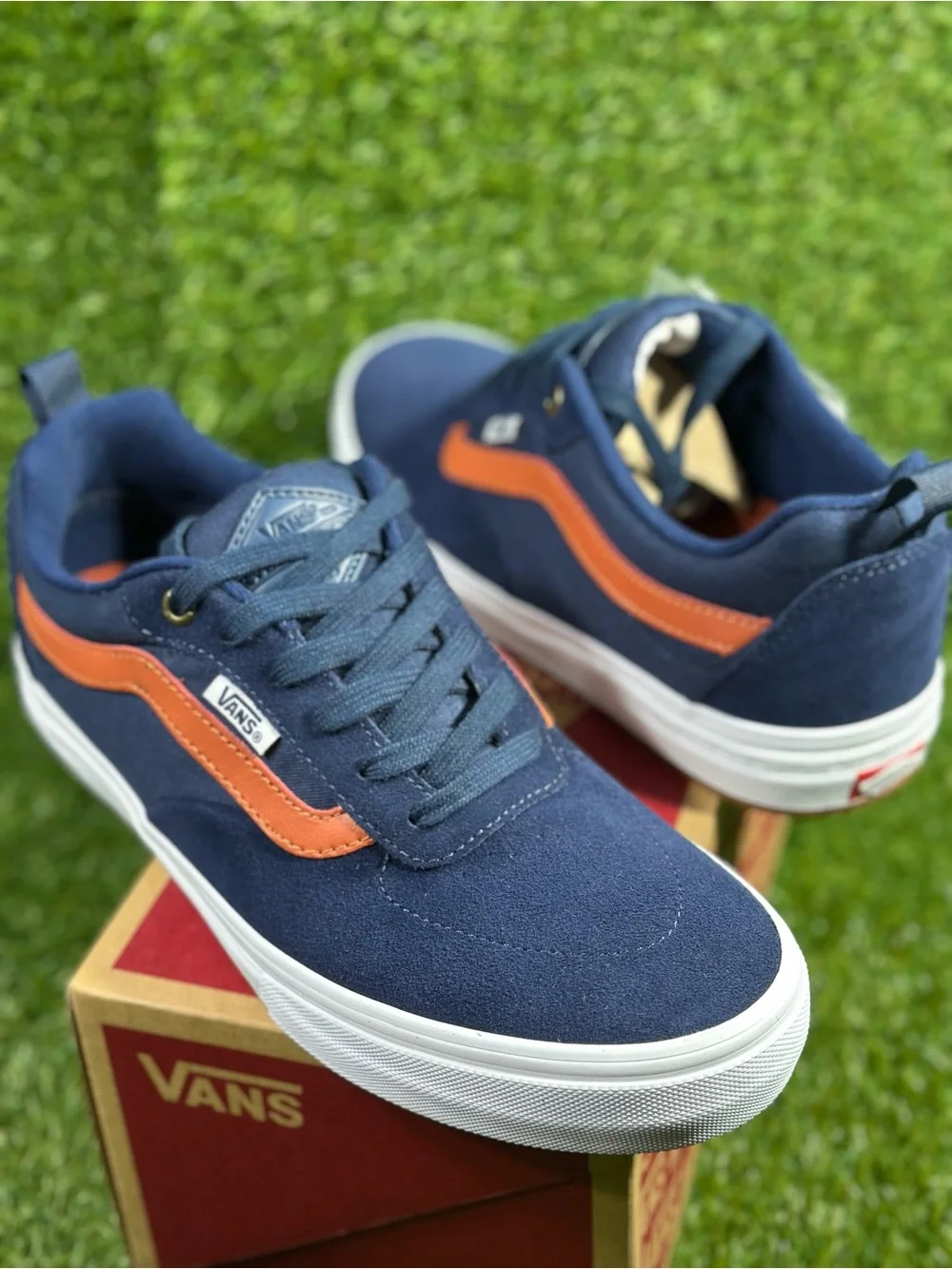 Vans Kyle Walker Pro , Dress Blue/ Potter’s Clay, Men’s 8 , VN0A2XSGVFQ